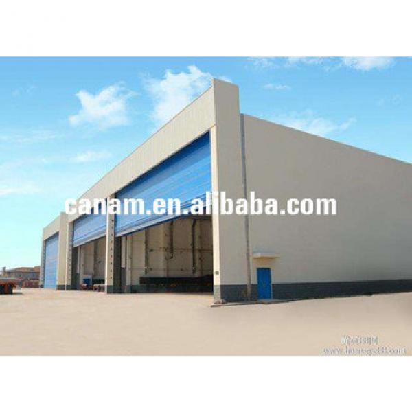 Manufacturer Low Cost Prefab Steel Structure Aircraft Hangar #1 image