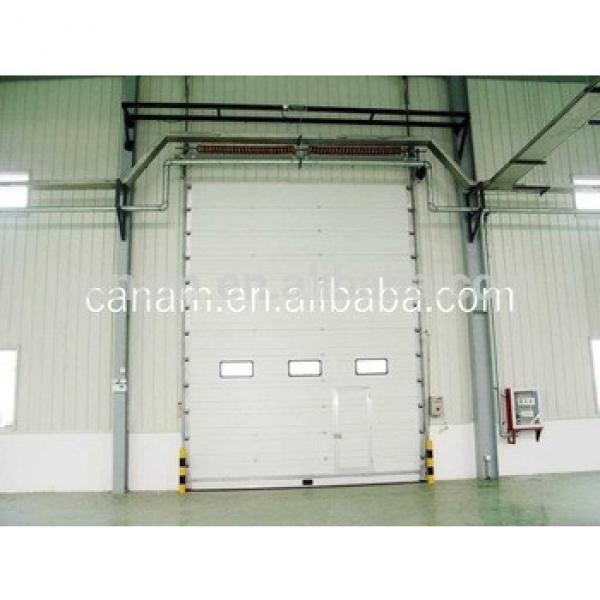 Standard lifting indurstial sectional overhead door #1 image