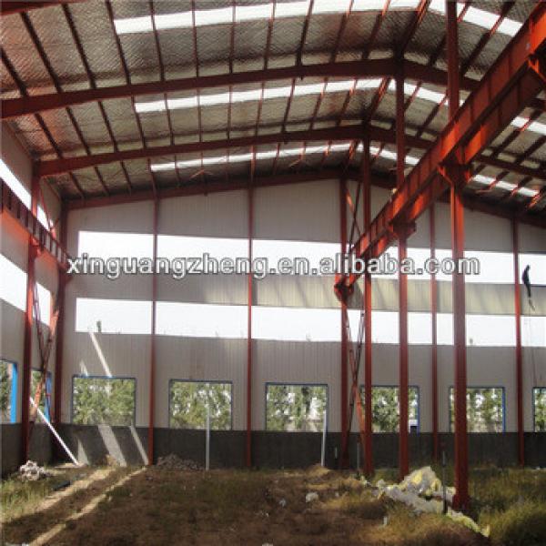 light steel truss frame warehouse pre engineered steel structure garage steel fabrication plant #1 image