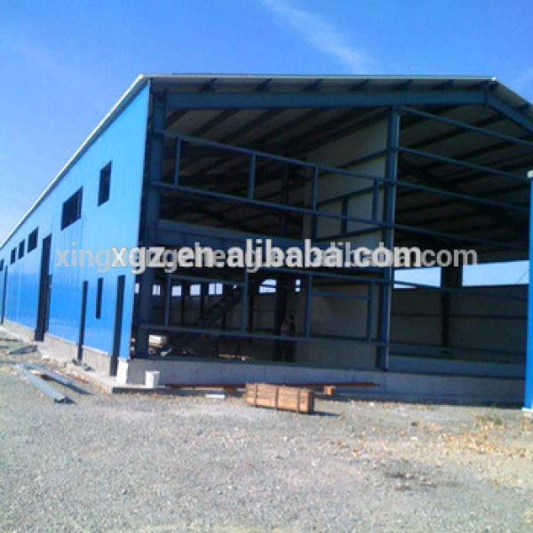 Ethiopia Large Pre Engineering Two-story Steel Structure Warehouse #1 image