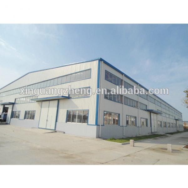 light steel structure metal building prefabricated 1000m2 steel warehouse #1 image