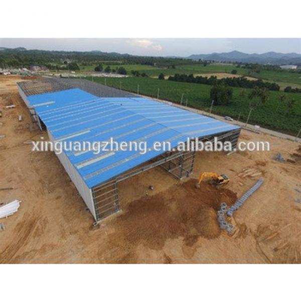 fireproof waterproof pre-engineered steel structure cheap warehouse #1 image