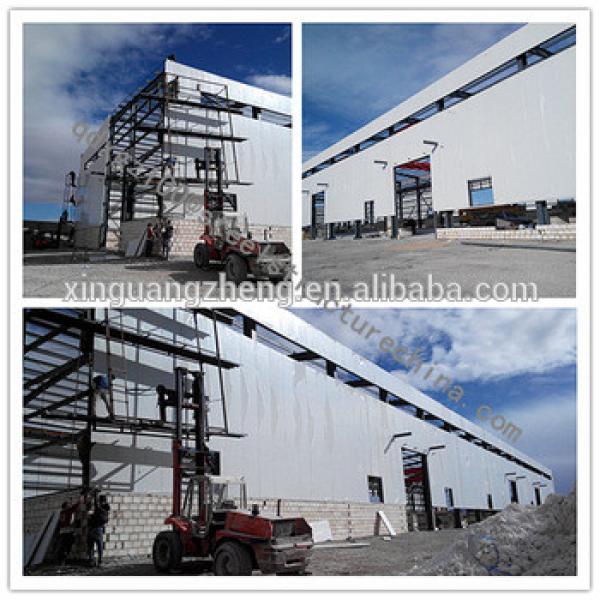 steel structural frame cold storage factory in EU #1 image