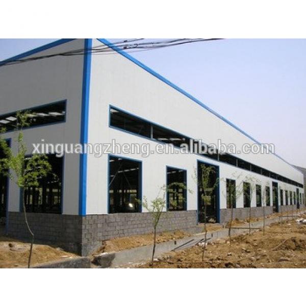 strong prefab structure qatar structural steel frame warehouse #1 image