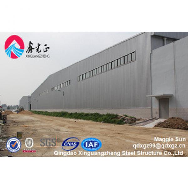 Metal barn Wide span Construction design steel structure warehouse #1 image