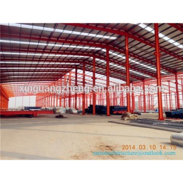 Prefabricated low cost structural steel prefab warehouse construction #1 image