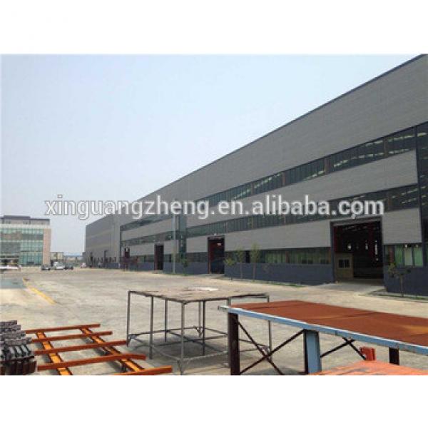 Easy construction fabrication building steel structure shed #1 image