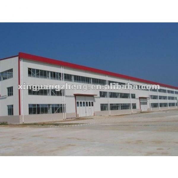 Prefab steel structure color sandwich panel warehouse/carport/car garage /steel structure building project #1 image