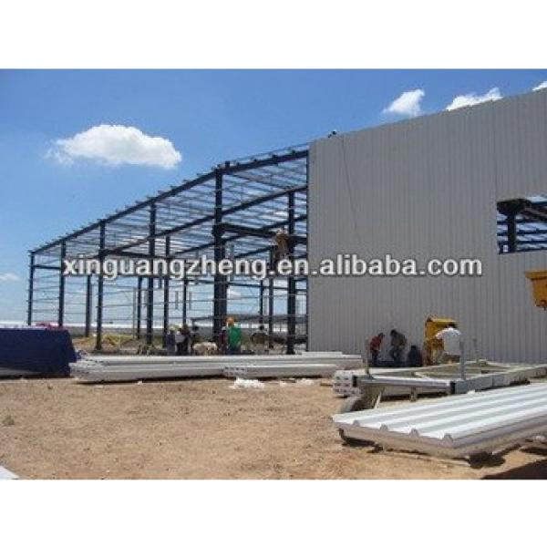 pre engineered light steel structural warehouse building #1 image