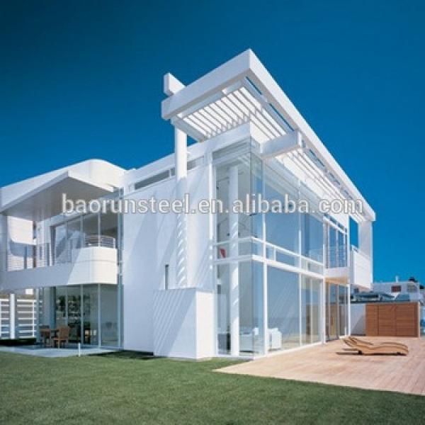 Luxury prefabricated steel structure modular house (typhoon 60 m/s) #1 image