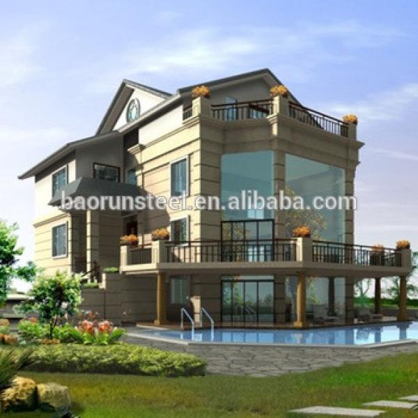 luxury prefab china steel frame house #1 image