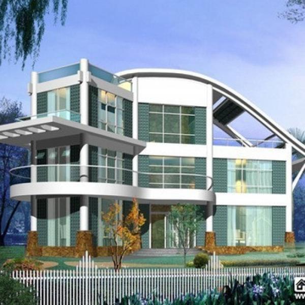 BAORUN new design modern Light Steel Prefab Summer Glass Houses for NZ in Turn Key #1 image