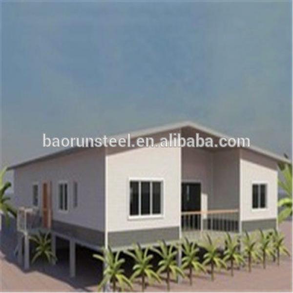 Luxury Villa, Portable Light Steel Frame Houses With Weather Board Decoration #1 image