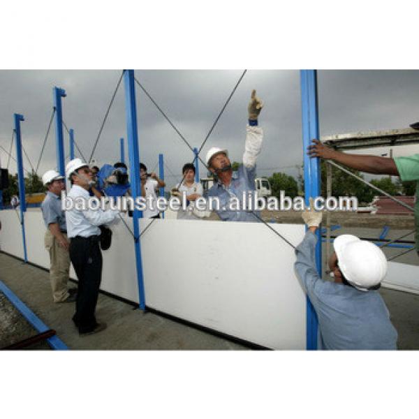 cheap prefabricated light steel structure shed building #1 image