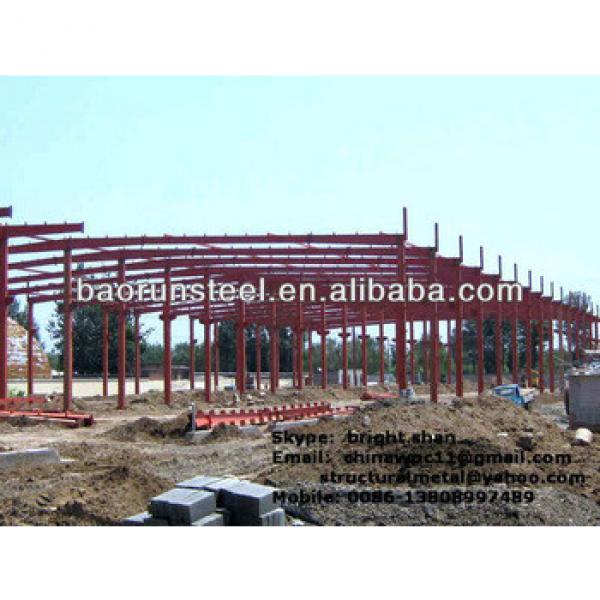 steel sheds Prefabricated Steel Building Structural Warehouse 00252 #1 image