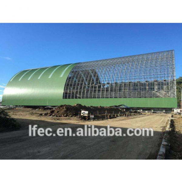 Waterproof Steel Structure Ball Joint Coal Storage Shed #1 image