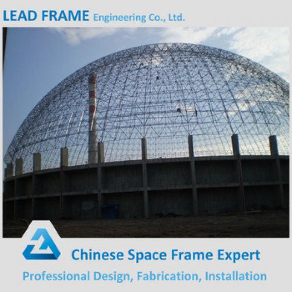 Prefabricated Dome Steel Structure Space Frame Coal Storage Shed #1 image