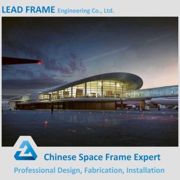 Arched space frame airport terminal with roof structure #1 image