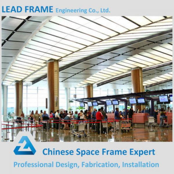 Waterproof space frame steel roof airport terminal #1 image