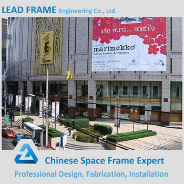 prefab steel structure space frame for shopping mall #1 image