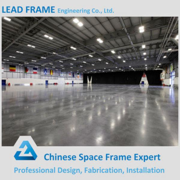 galvanized color steel space frame prefabricated arched prefabricated conference hall #1 image