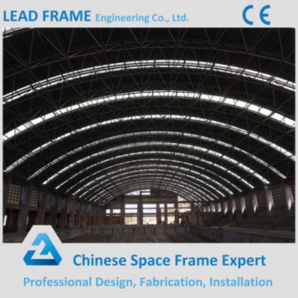 Long span space frame steel swimming pool canopy #1 image