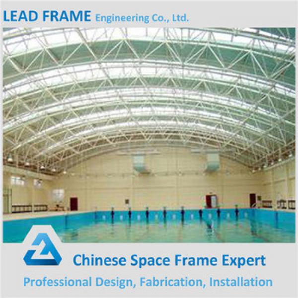 Cost-effectibe Space Frame Light Steel Structure Swimming Pool Canopy #1 image