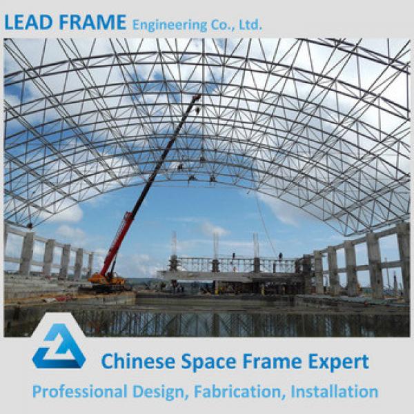 Prefabricated steel frame structure swimming pool roof #1 image