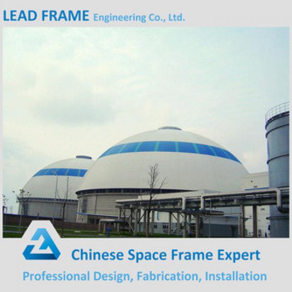 Prefab Space Frame Dome Storage Building for Power Plant Coal Yard #1 image