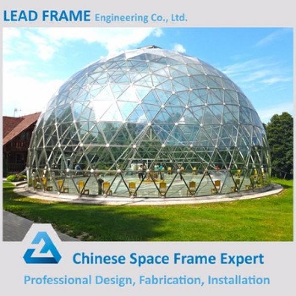 Pre-engineering Steel Space Frame Dome House #1 image