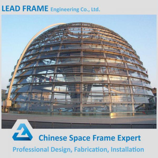 Manufacturing Steel Structure Glass Dome For Church Auditorium #1 image