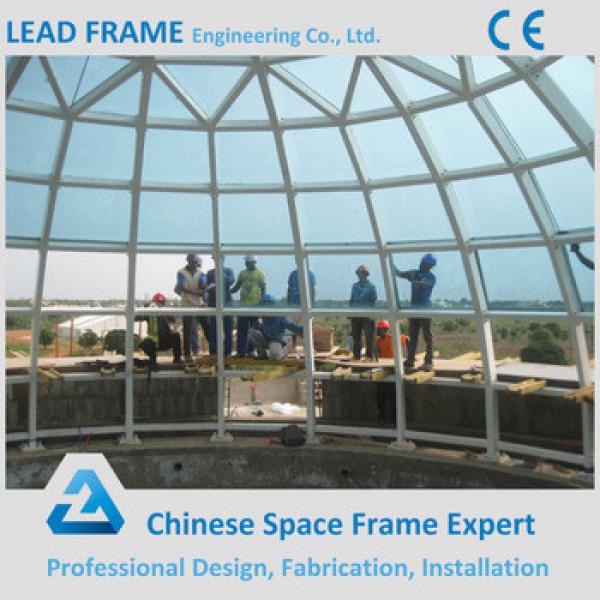 Prefab Long Span High Standard Glass Dome Roof #1 image