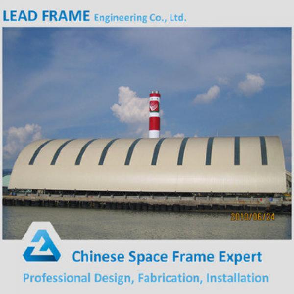 Space frame wind resistant canopy for coal power plant #1 image