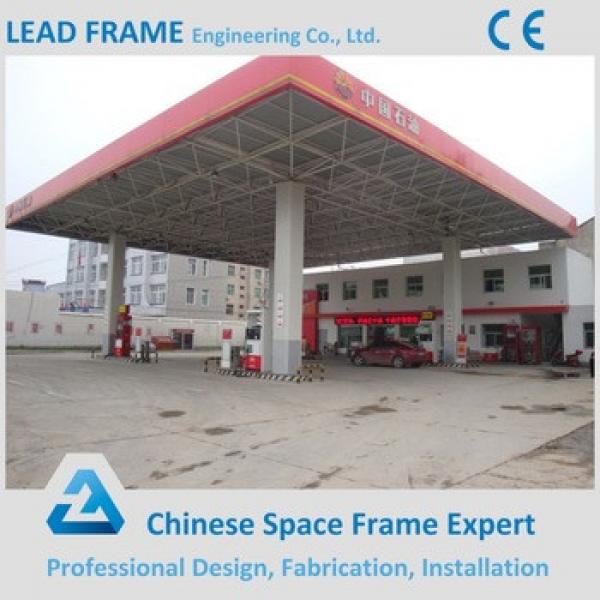 Light Weight prefabricated gas station canopy #1 image