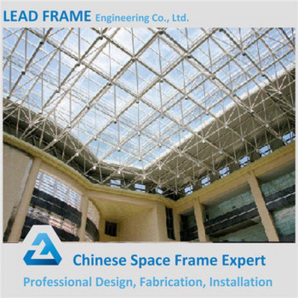 Curved Surface Shape Steel Structure Glass Dome Roof Skylight #1 image