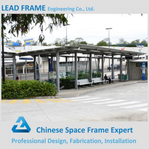 Customized Metal Construction Space Frame Bus Stop Shelter #1 image