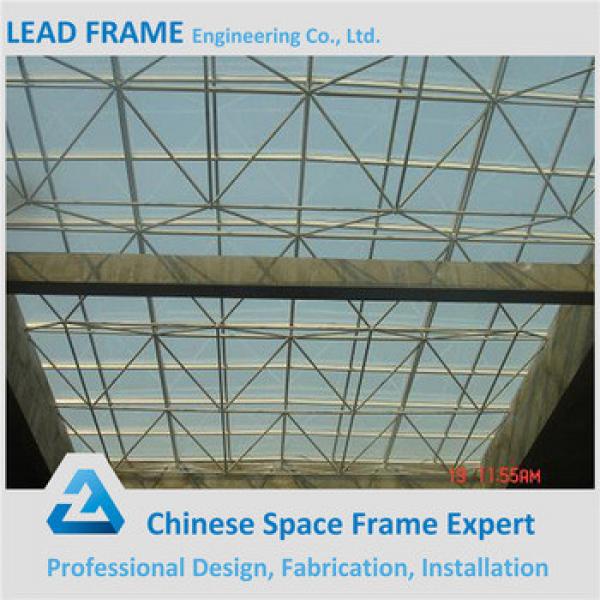 Flat Shape Steel Structure Dome Glass Roof #1 image