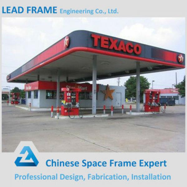 2017 Pre Engineering Steel Space Frame Prebuilt Gas Station Made In China #1 image