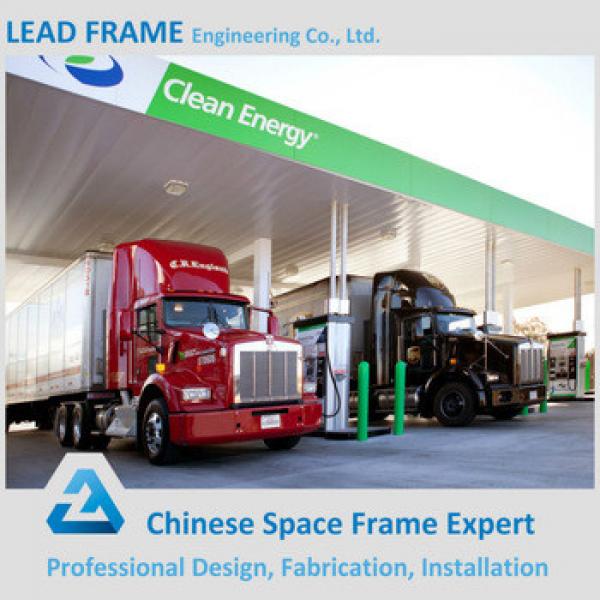 Modern Xuzhou Newest Prefabricated Space Frame Gas Filling Station #1 image