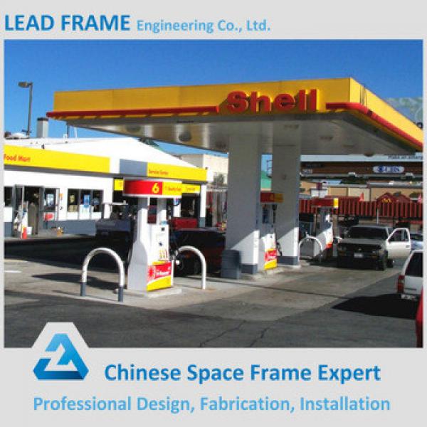 easy quick installation gas station canopy metal roof #1 image