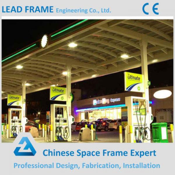 Long span steel gas station canopies for sale #1 image