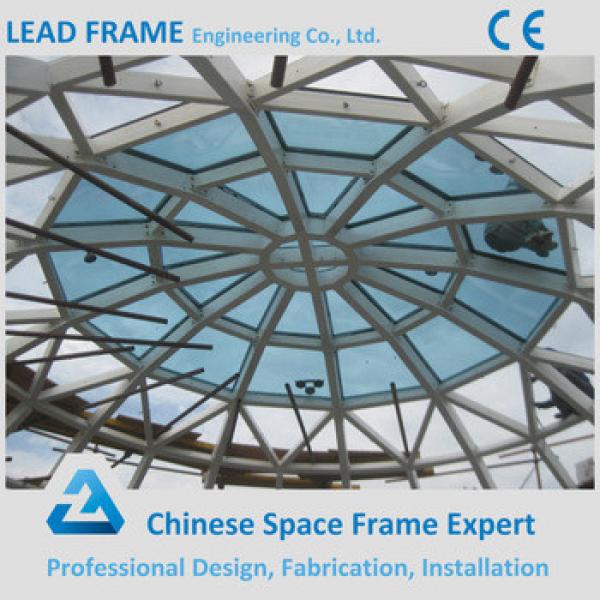 Prebuilt Hot Galvanized Dome Steel Frame For Glass Roof #1 image