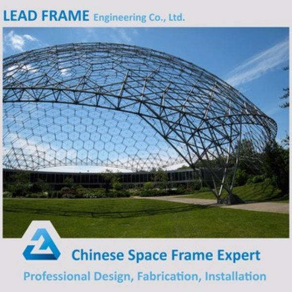 Spray Paint Steel Space Frame Dome For Aquatic Centers #1 image