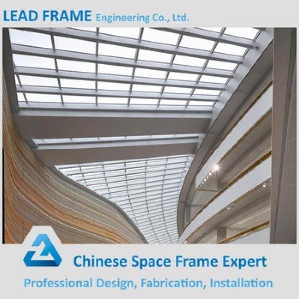 Prefabricated Steel Space Frame Hotel Lobby Roof with High Quality #1 image